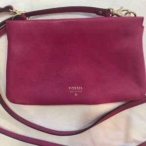 FOSSIL Pink Cross Body Handbag